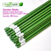 30 pcs 16mm X 150cm Garden Stakes ( Plastic Coated Steel Pipes )