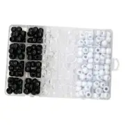 240Pcs/Box Braiding Beads DIY Loose Spacer Beads for Jewellery Making