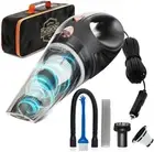 Portable Car Vacuum Cleaner: High Power Corded Handheld Vacuum W/ 16 Foot Cab...