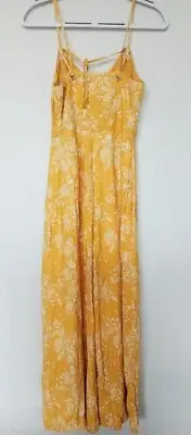 Seed Heritage honey floral jumpsuit size 8 $150 RRP