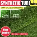 10/20 SQM Artificial Grass Synthetic Turf Plastic Plant Lawn Flooring Green AU