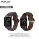 【NOMAD】美國 HORWEEN Apple Watch專用皮革錶帶-經典黑-38/40/41mm│台灣總代理