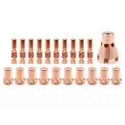 Plasma Electrode Tip Drag Shield Cap for Lincoln ProCut-55/80 Cutter Torch 21pcs
