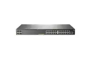 HPE Aruba 2930F Series Switch, 24 10/100/1000 PoE+ ports, 4 x 10G SFP+ Uplinks,