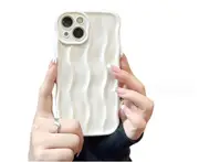 J06 Smartphone Protective Case Water Ripple Phone Case for iPhone 14 Plus 6.7 inch