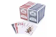 12 Decks CLASSIC PLAYING CARDS Standard Faces Mix Of Red & Blue BULK