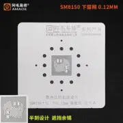 High Quality BGA Reballing Stencil for SM8150 CPU IC Chip Tin Planting Soldering