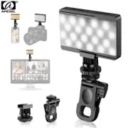 APEXEL Lithium Battery LED Fill Light 2700-6500K Dimmable Color For Live Stream