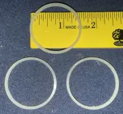 Three Pinball Pop Bumper Cap Locking Rings 1-9/16” Bally/Midway 17-42-414