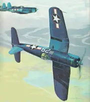 Model Airplane Plans (UC): Corsair F4U-1a 1/12 Scale 41"ws for .60 (Musciano)
