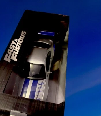 Jada Tys Fast & Furious Brian's Nissan Skyline GT-R R34 Die Cast Car - Silver