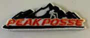Peak Posse Embroidered Patch Mountain Climbing Hiking Souvenir Sew On New