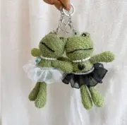 Frog Plush Bag Charm (1+1 Random Skirts)