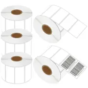 5 Rolls 1300/R 2x1 Barcode Thermal Labels 2"X1" for Zebra LP 2844 Eltron Rollo