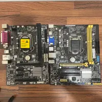 在飛比找蝦皮購物優惠-Intel 四代 LGA1150主機板 H81 B85雙槽主