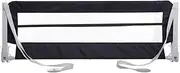 Dreambaby Harrogate Bed Rails Guard - Foldable & Portable Bed Safety Barrier - Suitable for Flat Bed Bases - Measures 109cm Wide x 45.5cm Tall - Navy Blue - Model F770