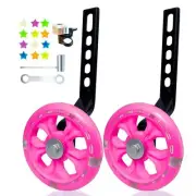 Bike Training Wheels Flash Mute Big Wheel Compatible for 12 14 16 18 20 inch ...