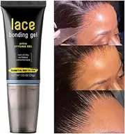Lace Front Glue - Lace Wig Adhesive, Clear Lace Front Glue | Wig Adhesive Lace Glue, Lace Front Glue, Non Toxic Lace Front Glue, Stronghold Lace Wig Glue, Lace Wig Bonding Glue for Hair