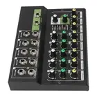 (US Plug)MIX5210FX 10 Channel Effects Mixer Sound Console Compact Sound GR