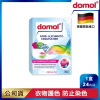 在飛比找momo購物網優惠-【德國 domol】神奇彩色衣物防染魔布(24片)