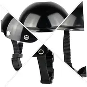 Toddmomy Pet Helmet Pet Sun Protection Hat Visor Dog Harness Cat Helmet Dog Hoodie Kitten Accessories Dog Seat Safety Dog Goggles Chihuahua Puppy Relief for Dogs Paw Leash Black