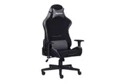 Playmax Elite Fabric Gaming Chair (Black and Grey)