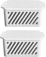 2 Pcs Silver Ion Module Replacement for Roborock S7maxv Ultra / S7 Pro Ultra/Q Revo / S8 / S8 Pro Ultra / S8+ / S8 Plus Vacuum Cleaner Accessories