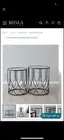 Black Mirror Side Tables
