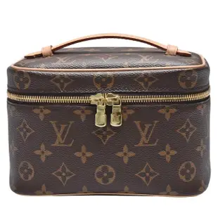 【Louis Vuitton 路易威登】M44495 NICE MINI經典Monogram帆布拉鍊化妝箱