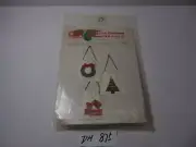 Vintage 1979 Columbia-Minerva Christmas Ornament Kit 6821 NOS Sealed