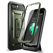 Iphone 7 8 Rugged Holster Cover with Built-in Screen Protector & Kickstand