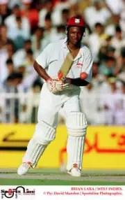 Brian Lara West Indies Old Player Cricket Photo 29