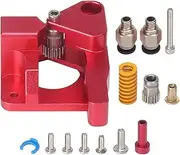 MK8 MK7 Dual Direct Remote Extruder with Motor 1.75mm Compatible with RepRap Creality CR10S PRO Ender-3 Ender 3PRO Ender 5 Tornado (Color : Extruder Block)