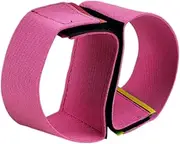 ＫＬＫＣＭＳ Gymnastic Sticky Toes Adjustable Foot Straps for Tumbling and Sports, Pink