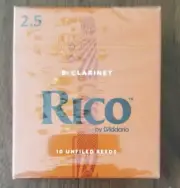 Rico RJA1030 Strength 2.5 Alto Clarinet Reeds