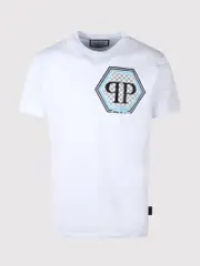 [Philipp Plein] Philipp Plein-T-Shirts Bianco-Uomo L