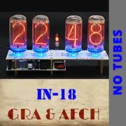 IN-18 Nixie Tubes Clock for 4 Tubes 12/24H Slot Machine [WITHOUT TUBES]