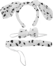 LIFKOME 1 Set Plush Puppy Headwear Dog Clipper Dog Ears and Tail Costume Dog Wigs Pet Costume with Hat Dog Paw Trimmer with Light Large Dog Costumes Puppy Costumes for Small Dogs Fabric