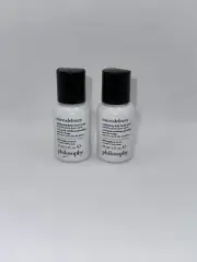 2 Philosophy Microdelivery Exfoliating Daily Facial Wash 1 Floz Sealed Each