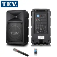 在飛比找momo購物網優惠-【TEV 台灣電音】藍芽/USB/SD單頻無線擴音機(TA6