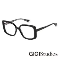 在飛比找momo購物網優惠-【GIGI Studios】復古時髦超大方框光學眼鏡(黑 -