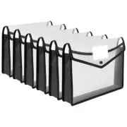 File Holder Document Envelope Clear Folders Plastic Office Travel