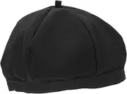[OATIPHO] Chic Newsboy Hat Women's Bowknot Beret Denim Cloth Hat Versatile Beanie Cap