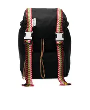 Lanvin Logo Tag Nano Curb Backpack One size Black