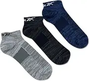 [Gunze] Reebok Socks, 3 Pairs Set, Arch Support, Antibacterial, Deodorizing, Sneaker Length
