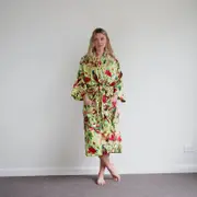 Tender Touch Kimono – Frida Kahlo Inspired Luxurious Velvet Robe