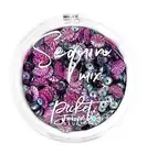 Fuscia Bottlecap Flowers Picket Fence Studios Sequin Mix