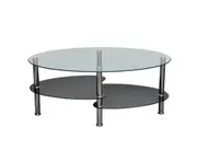 Coffee Table with Exclusive Design Black