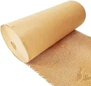 Honeycomb Kraft Paper Cushioning Wrap Roll Eco Packaging 500Mm X 450M Bubble ...