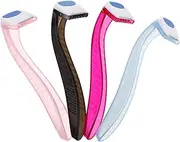 OATIPHO 4pcs Compact Hair Removal Tool for Women Manual Face Epilator Lightweight and Portable Razor for Body Hair Trimming Suitable for Travel and Versatile Use Various Body Parts
